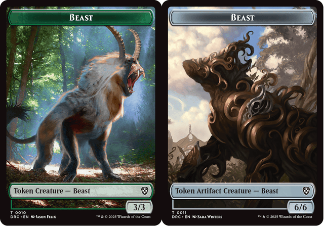Beast (0010) // Servo Double-Sided Token